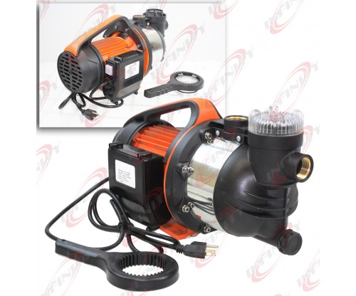 1.5 HP ELECTRIC GARDEN SPRINKLER JET BOOSTER WATER PUMP SELF PRIMING 1210GPH